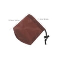 thumbnail image 2 of OUNONA Waterproof Brown Nylon Raincoat Bag for Camping with Drawstring 2Pcs, 2 of 6