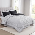 thumbnail image 4 of Modern Threads Bed In a Bag 7-Piece Black Comforter Set, Queen, 4 of 4