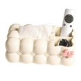 thumbnail image 2 of Modern Tissue Box Cover Light Luxury Tissue Box Dispenser Widened Tissue Box Cover Desk Paper Organizer for Bedroom A, 2 of 5