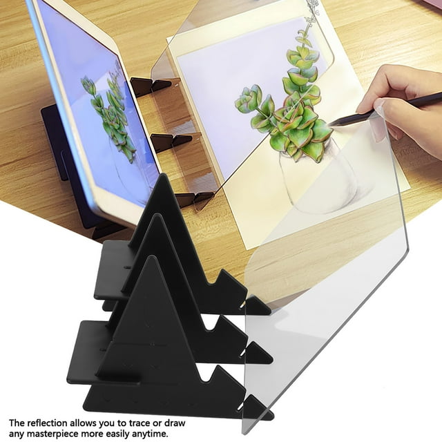 Tabla De Dibujo Práctica Con Reflexión, Cómics ACrílicos Línea De Arraigo Dibujo De La Mesa De Copia De La Mesa Para Niños, Pintores Junior, Artistas, Industria De La