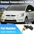 thumbnail image 2 of Coolant Temperature Sensor Fit for Ford Escape 2001-2008 for Mercury Milan 2006-2009 3L8Z-12A648-AA, 2 of 6