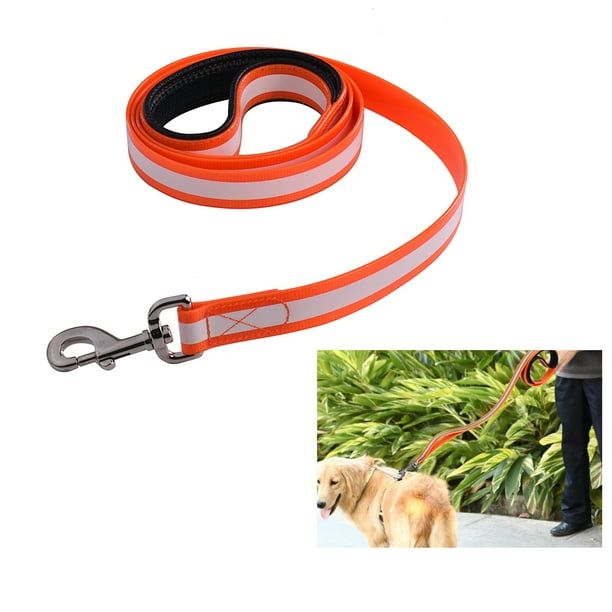 SSL004TY TPU Glow Correa de perro impermeable Correa de trabajo de perro de seguridad nocturna Abanopi Correa