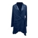 thumbnail image 4 of Vestido de lentejuelas Prolriy para mujer, moda de otoño e invierno, falda con cintura brillante, vestidos festivos para mujer, vestido de Nochevieja 2024, azul XL, 4 of 4