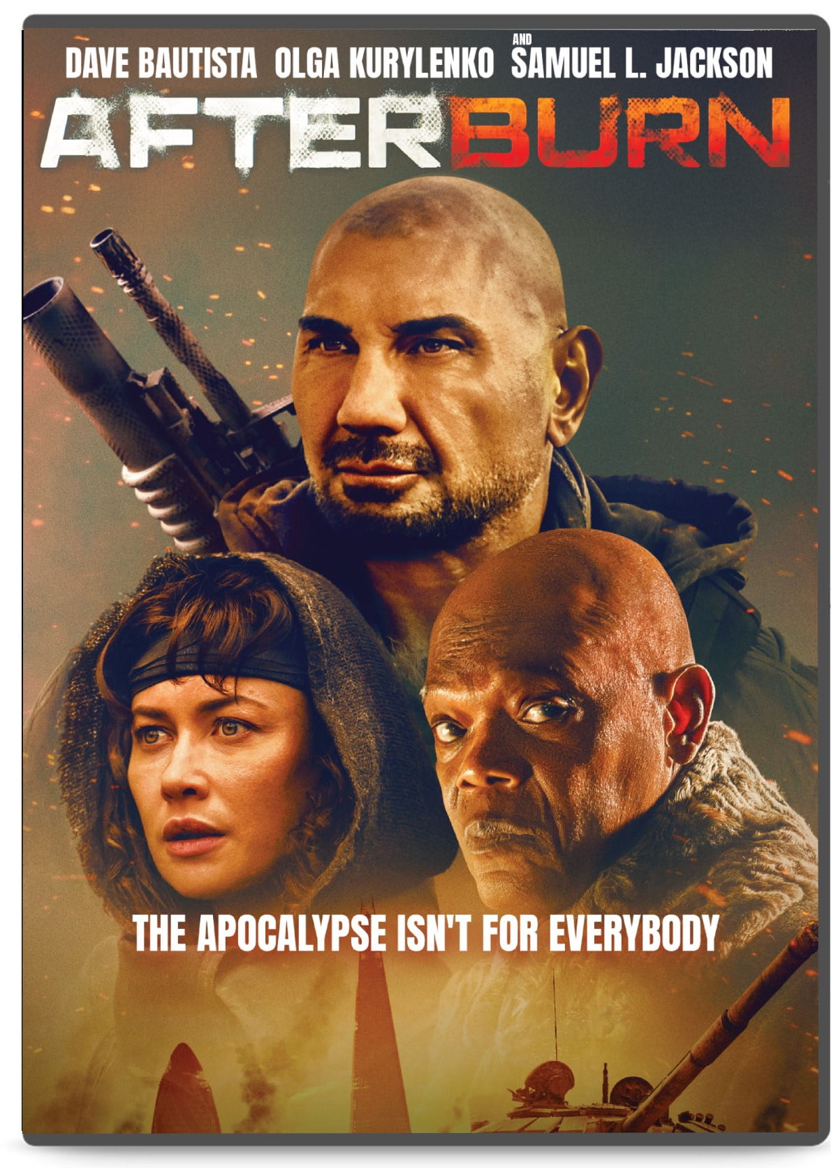 Afterburn DVD, Rated R Sci-Fi Action, Ketchup Entertainment