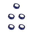 thumbnail image 2 of sweethay Cinta de papel de regalo Decoraciones Fabricación de ropa Suministro Accesorios para manualidades DIY Cintas de poliéster Navidad Azul oscuro Type2 NO2 sweethay CBP274880, 2 of 5