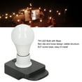 thumbnail image 3 of LED Lamp Bulb, E27 Screw Base 12-60V 7W Cordless Work Bulb Non Slip Design With Battery Adapter For Indoor Outdoor Lighting, 3 of 8