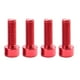 thumbnail image 2 of Paquete de tornillos roscados para portabidones de bicicleta: ligeros y duraderos. rojo, 2 of 9