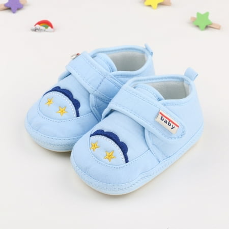 

Newborn Baby Shoes Soft Sole Toddler Shoes Non-Slip Single Shoes