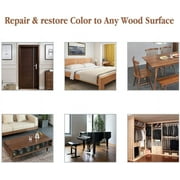Wood Marker Furniture Polish Repair Kit Touch up Markers Sticks Wax Rods Pens 0.4 oz DEWEL 17 Piece