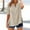 Beige, variant on Gauze Tops for Women Casual Summer,Wrap Tops for Women,Cotton Linen Tops for Women,Button Up Shirt Women Short Sleeve,Linen Blouses for Women,Gauze Button Down Shirts for Women Clear L