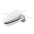 thumbnail image 2 of Raindrops 10pcs Triangle Drum Lug Zinc Alloy For Sound Quality Enhancement In Music Performance, 2 of 6