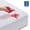 White, variant on Waterproof Mattress Protector Twin Size, Breathable 3D Air Fabric Mattress Pad, Cooling Bed Cover Soft & Noiseless, 8''-21'' Deep Pocket Machine Washable