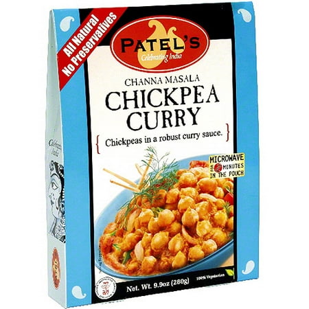 Patel's Chickpea Curry Tomato Sauce, 9.9 oz (Pack of (Best Type Of Curry)