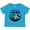 Turquoise, variant on Inktastic Mommy's Hiking Buddy with Mountains and Trees Boys or Girls Toddler T-Shirt