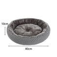 thumbnail image 4 of Pet Bed Creative Round Soft Plush Pet Sleeping Mat Pet Cushion for Dogs Cats, 4 of 9