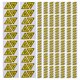 thumbnail image 1 of unbranded 200Ud Etiquetas Adhesivas Para Advertencia Eléctrica Y Cuidado En Fábricas Y Almacenes, 1 of 6