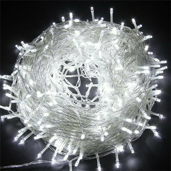 100 LED String Lights For Christmas Tree Wedding Party Outdoor Indoor Decoration - Flexible Warm White Fairy Lights For Holidays And Special Events