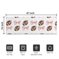 thumbnail image 5 of Baseball Bows Pattern Door Rugs,Washable Non Slip Door Mats Indoor,Decorative Door Mats,Entry Mat Indoor for Entrance,Bedroom,Kitchen,Bathroom,16"x47", 5 of 6