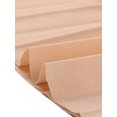 thumbnail image 5 of DARING DIVA V-Neck Short Sleeve Belted A-Line Pleated Dress M Apricot, 5 of 6