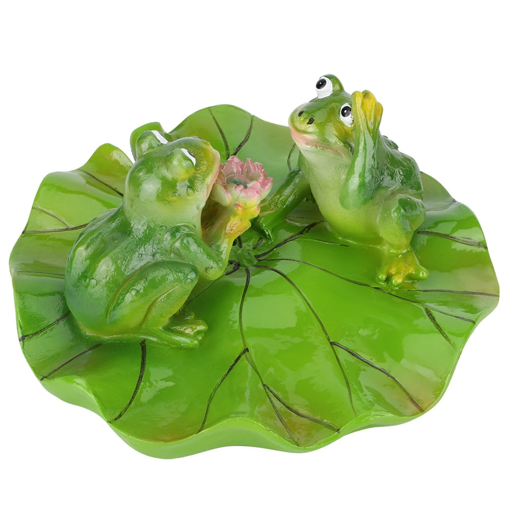 Herwey Fish Tank Ornament,Pond Ornament,Artificial Floating Water Lotus
