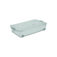 thumbnail image 1 of Sterilite 47  Liter Wheeled Underbed Latch Box Aqua, 1 of 2