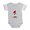 Heather Gray, variant on CafePress - English Bulldog Christmas - Cute Infant Baby Football Bodysuit