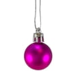 thumbnail image 4 of Pinnacle Peak Trading 1 Inch Fuchsia Mini Christmas Ball Ornament 24 Piece Set, 4 of 7