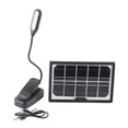 thumbnail image 2 of Clip On Reading Light,Solar Rechargeable Clamp Lamp Solar Rechargeable Clamp Lamp Solar Clip Table Lamp Tried and Trusted, 2 of 8