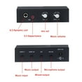 thumbnail image 3 of Preamplificador de Sonido Estéreo Con 3 Puertos de Salida, Preamplificador de Fonógrafo Con Micrófono Dinámico de 6,5 mm, Interfaz de Condensador de Micrófono de 3,5 mm PARA, 3 of 7
