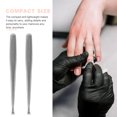 thumbnail image 3 of Raindrops 5Pcs Metal Nail Cuticle Pusher with Fork for Precise Dead Skin Removal Manicure Tool, 3 of 7