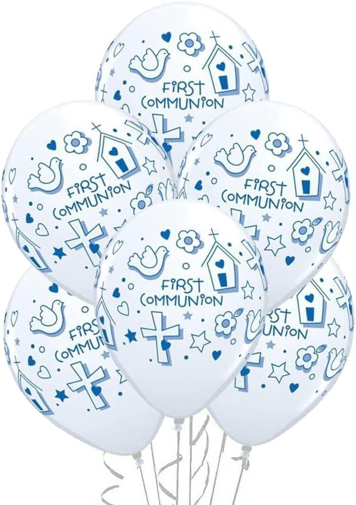 Party Magic USA 12-Pack White Latex Balloons - 11 Inch, Helium Quality, Made In USA