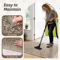 thumbnail image 7 of SIXHOME Door Mats for Inside 24"x47" Non Slip Rubber Welcome Mat for Inside Low-Profile Dirt Trapper Indoor Door Mats for Entryway Soft Absorbent Washable Entry Rug Floor Mats Modern Doormat Brown, 7 of 7