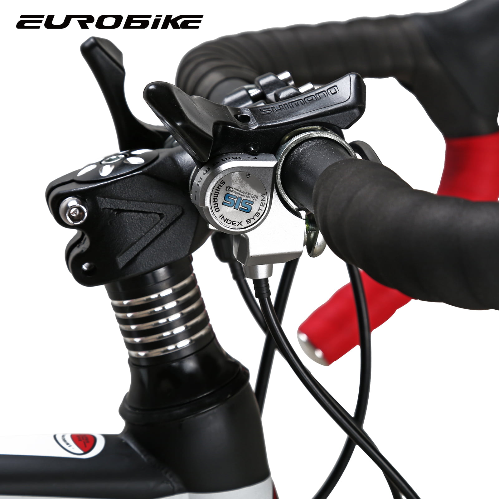 Eurobike XC550 Road Bike 700C Wheels 21 Speed Dual Disc Brake Road Bicycle