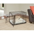 thumbnail image 5 of MidWest Homes For Pets Medium Dog Crate Starter Kit with Double Door iCrate, Pet Bed, Cover & Bowls, 5 of 8