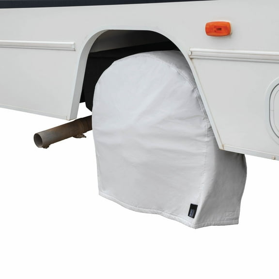 Modern Leisure® Sport RV Wheel Covers, 2-Pack, 24-27," White