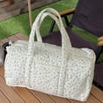 thumbnail image 5 of Quilted Duffle Bag for Women, Cute Floral Bag, Lightweight Gym Tote with Pockets, Overnight Travel Bag, Quilted Duffle Bag for Women, Gifts for Her B, 5 of 7