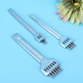 thumbnail image 2 of Prong Chisel, Convenient To Store Lightweight Leather Punch, For DIY Leather Craft Crafts Making Leather Craft Works 4mm2+4+6, 2 of 8