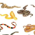 thumbnail image 3 of 12x Wildlife Snake Figurine Model Toys, Animal Figure Educational Toys for Kids Gift, 3 of 6