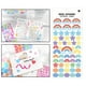 thumbnail image 4 of Pegatinas brillantes para diario DIY, lindas pegatinas para álbumes de recortes, mini pegatinas para diario Arco iris, 4 of 9