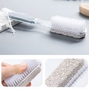 ACDANC 4 in 1 Foot Wand Foot Care Tool including Pumice Stone Nail Brush Foot File Callus Reducer