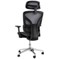 thumbnail image 2 of Silla de Oficina Ergonómica de Malla de 3ra Generación, Reposabrazos Ajustables 4d, Soporte Lumbar Dinámico, Función de Reclinación E Inclinación, Diseño de Respaldo Alto, Ruedas Giratorias, Silla de, 2 of 9