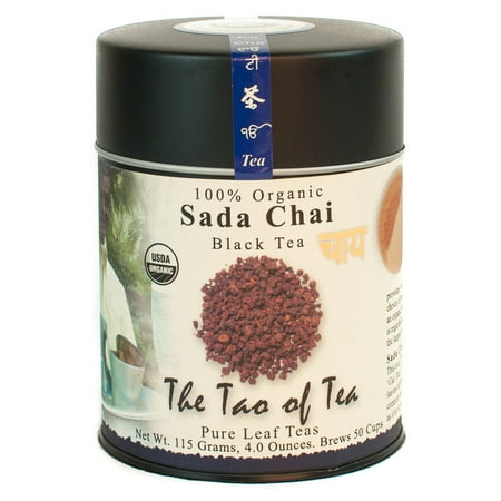 The Tao of Tea, Organic Sada Chai (CTC) Tea, Loose Leaf Tea, 3 Oz