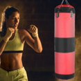 thumbnail image 3 of Khall Vide Formation Boxe Crochet Coup Sac de Sable Combat Karaté Punching Sac de Sable Sac de Sable, 3 of 8