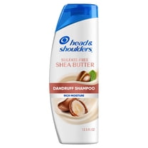 Head and Shoulders Shea Butter Dandruff Shampoo, Sulfate-Free, Rich Moisture, Curly and Coily Hair - 12.5 oz