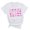 Wine, variant on Njagoc3 Women’s Letter Print Crewneck Short Sleeve Relaxed Fit Casual T-Shirt – Basic Wardrobe Essential
