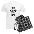 thumbnail image 6 of CafePress - King Of The RV Men's Light Pajamas - Men's Light Loose Fit Cotton Pajama Set, 6 of 7