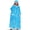 Q-36 Royal Blue, variant on Royal Blue Flannel Nightgowns for Juniors Winter Fall Loose Fit Long with Hood Hooded Outfit Pajamas Nightgowns Robe Robes Women 2026 Clothes FreeSize9 Years