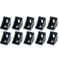 thumbnail image 2 of 10pcs 2080 Black Aluminum Corner Bracket for 2080 Aluminum Extrusion Profile, 2 of 6