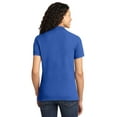thumbnail image 2 of Port & Co Adult Female Women Plain Short Sleeves Polo Royal Large, 2 of 6