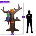 thumbnail image 5 of Firstness 8ft Halloween Inflatable, Witches Ghosts Trees Inflatable with LED Lights for Halloween Outdoor Holiday Yard Decorations, 5 of 7